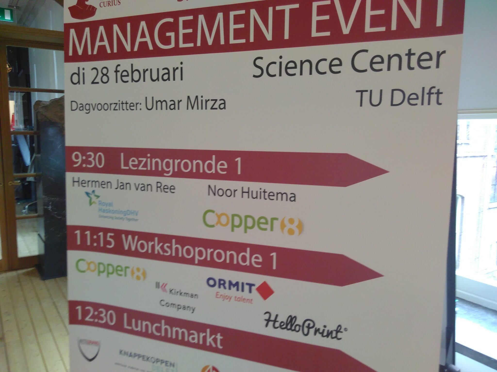 TU Delft Management Event